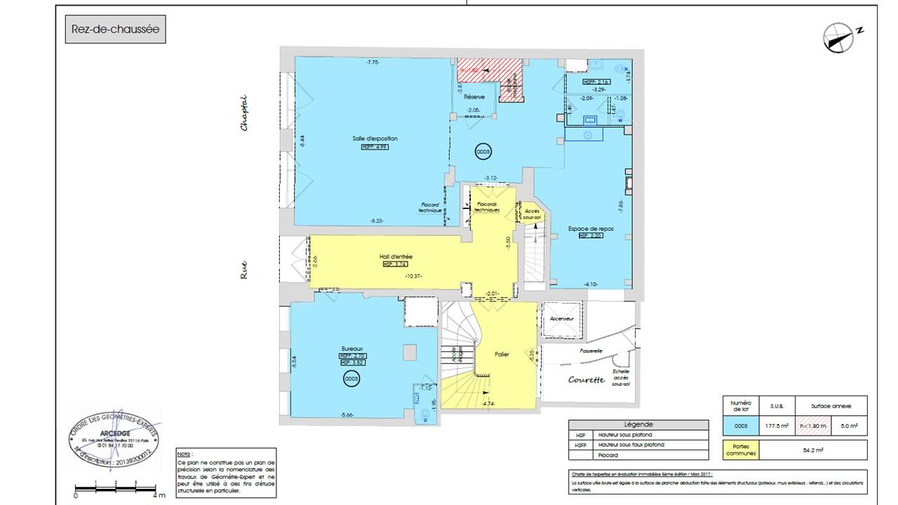 Bureau Paris 825m² Location bureau Paris OLBUR2427560 14